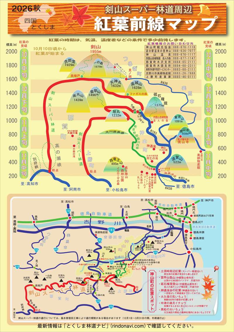 神山イベント情報2026秋冬_裏 神山イベント情報2025秋冬