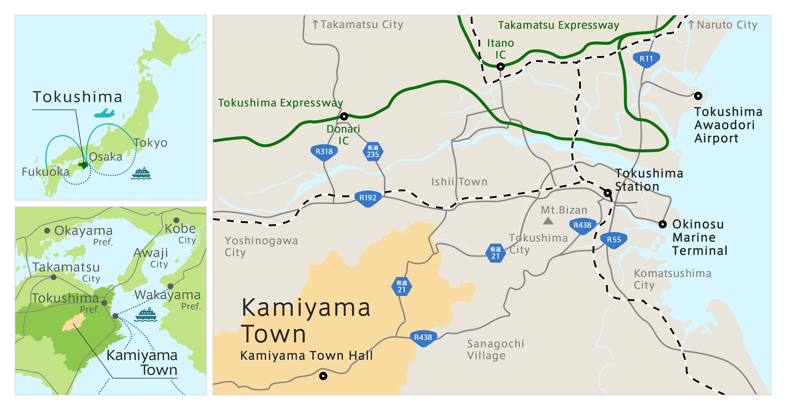 access map