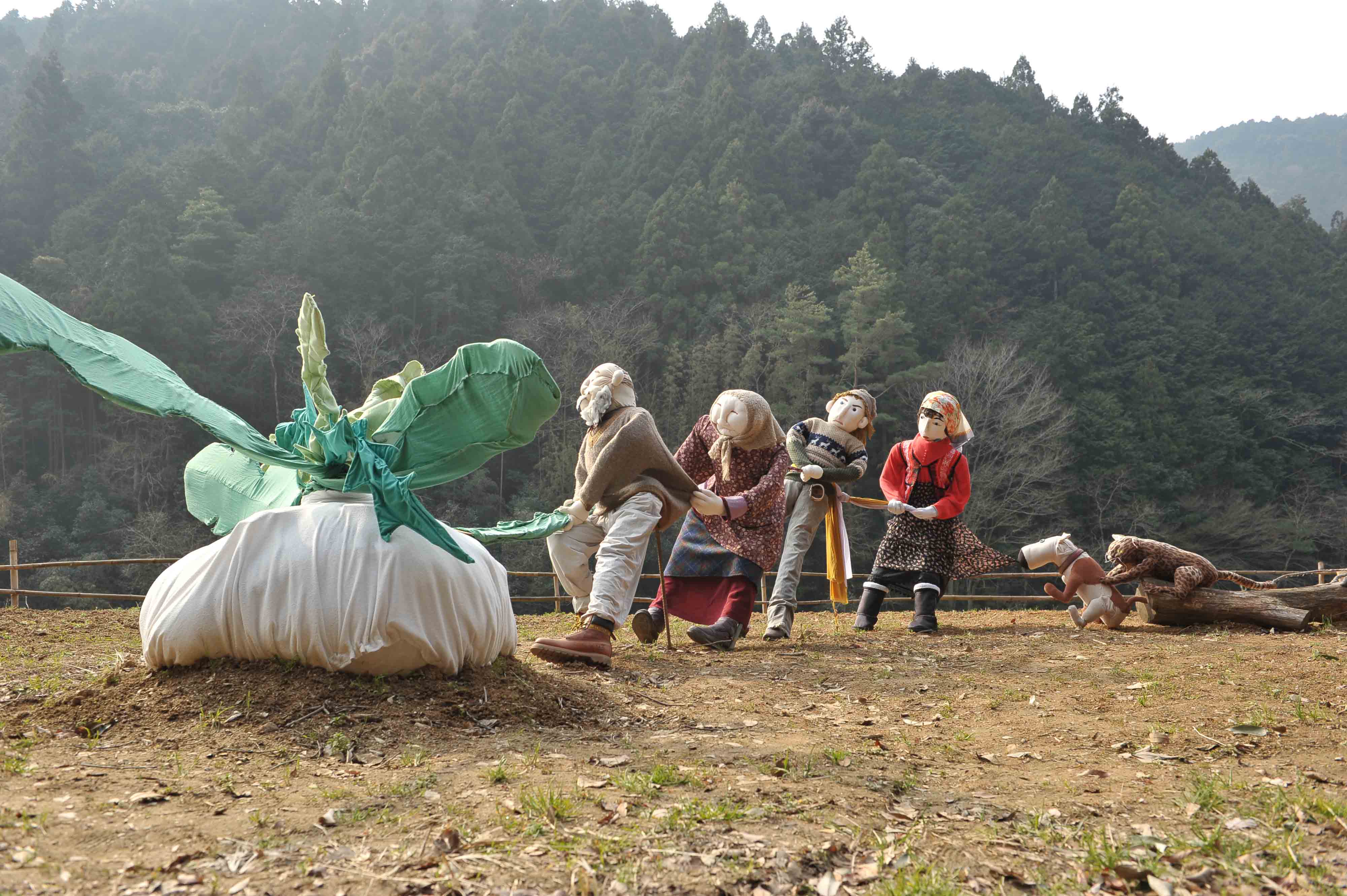 かかしの動物園 神山マップ 神山町役場